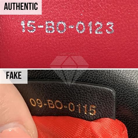 dior authenticity check code